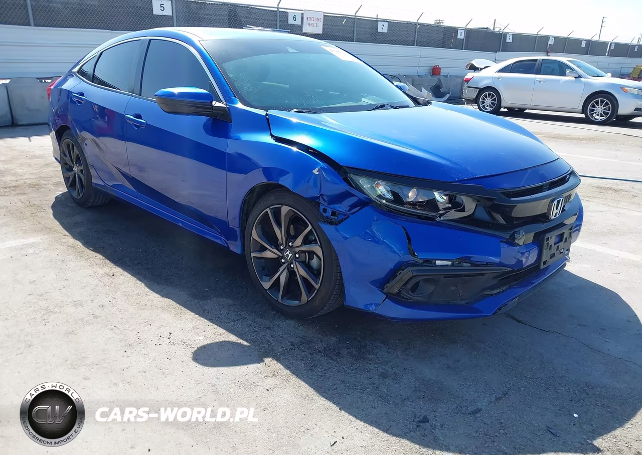 2019 Honda Civic Sport VIN:2HGFC2F8XKH504100 - 6