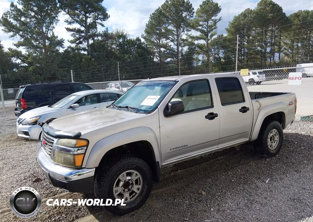 2005 GMC Canyon Sle VIN:1GTDT136858167116 - 2