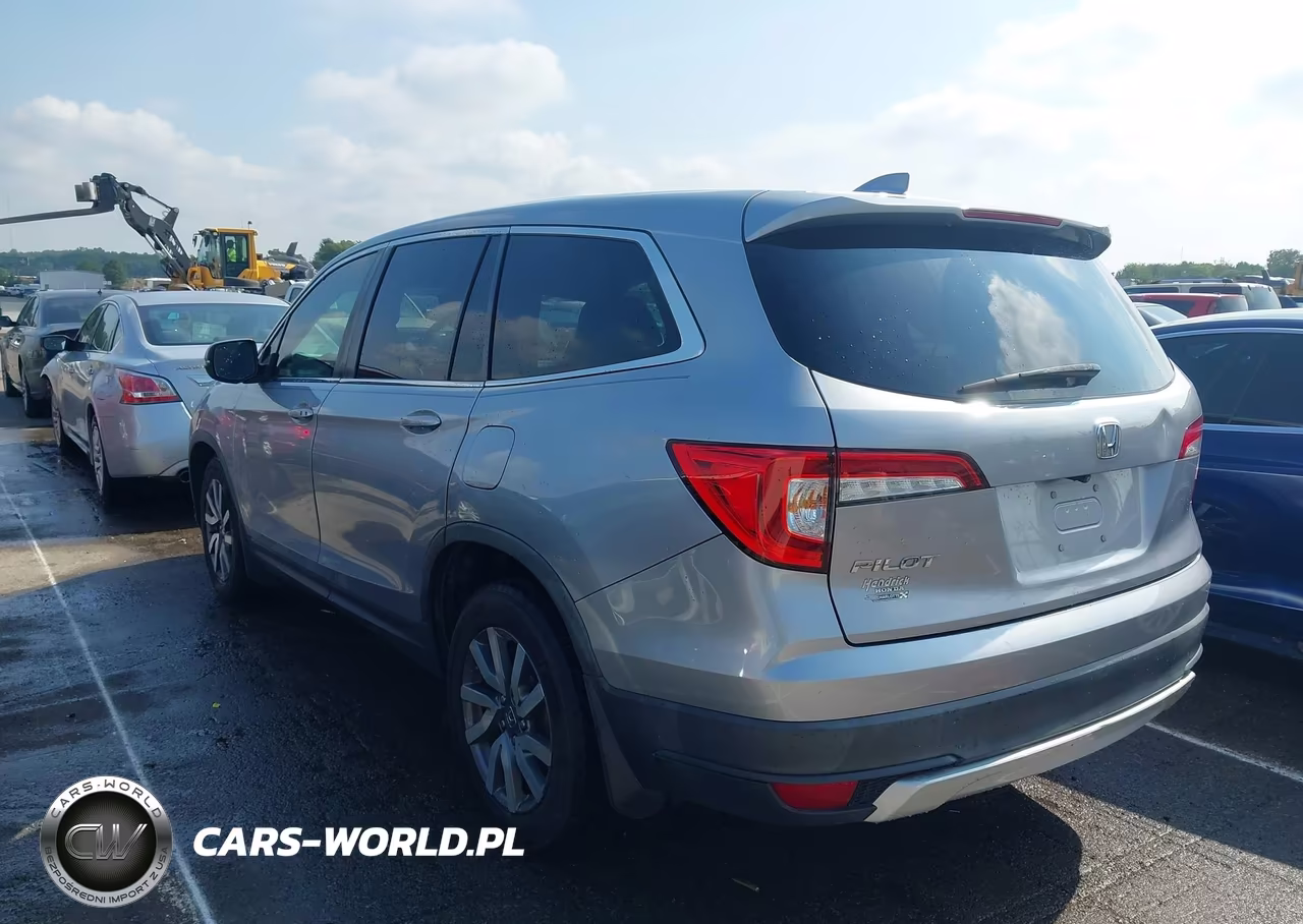 2021 Honda Pilot 2Wd Ex-L VIN:5FNYF5H54MB023643 - 3