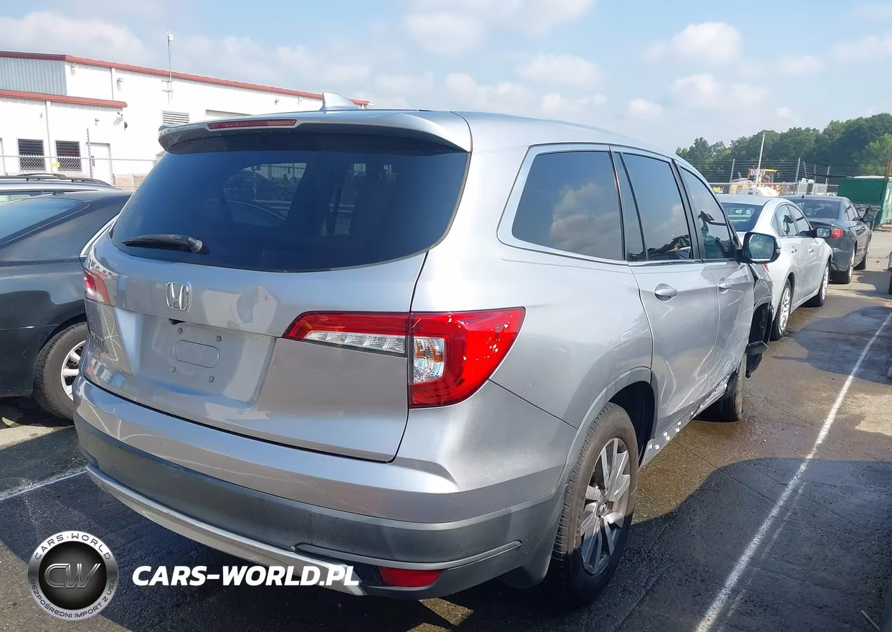 2021 Honda Pilot 2Wd Ex-L VIN:5FNYF5H54MB023643 - 4