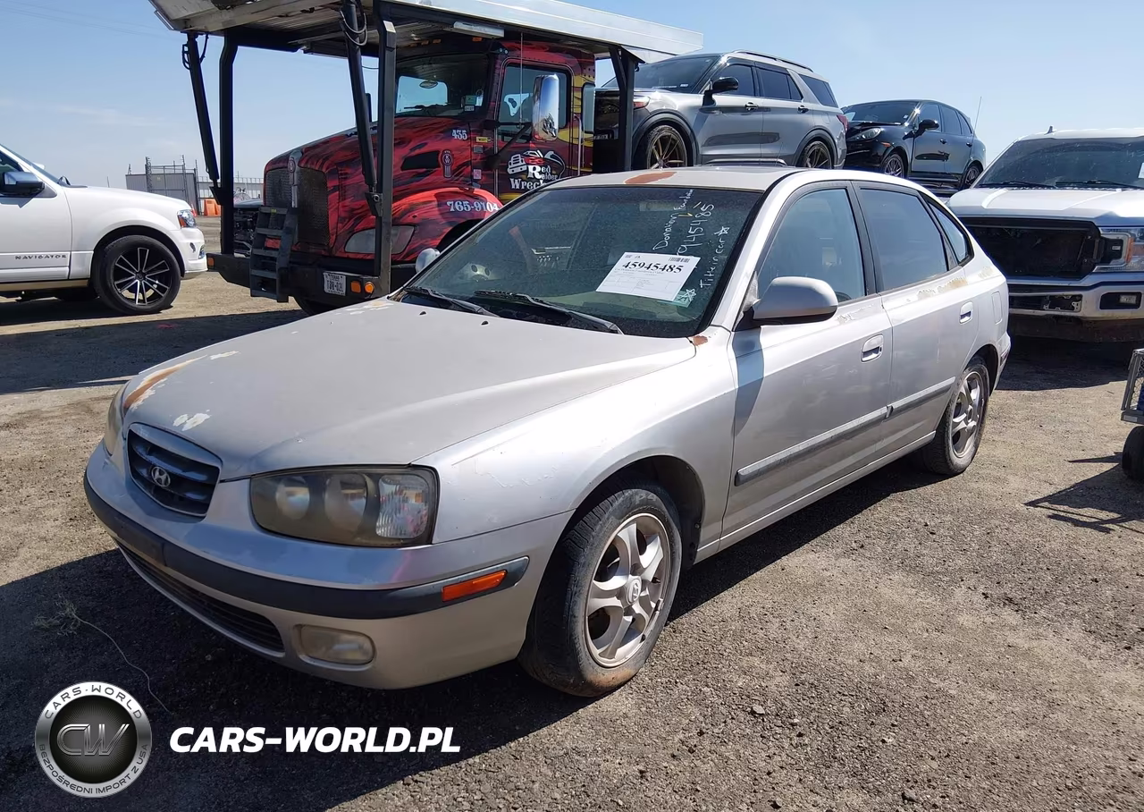 2001 Hyundai Elantra Gt VIN:KMHDN55D71U025494 - 2