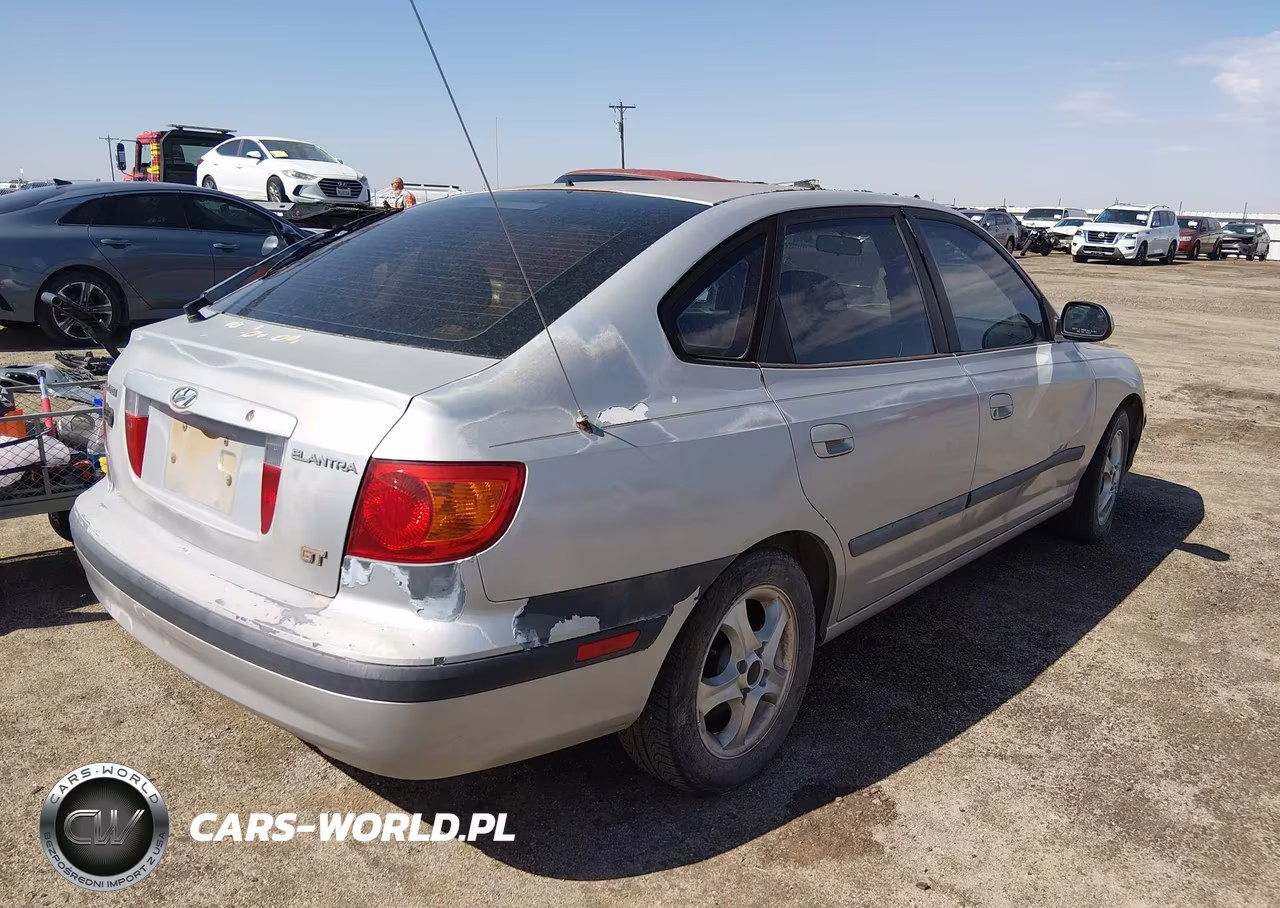 2001 Hyundai Elantra Gt VIN:KMHDN55D71U025494 - 4