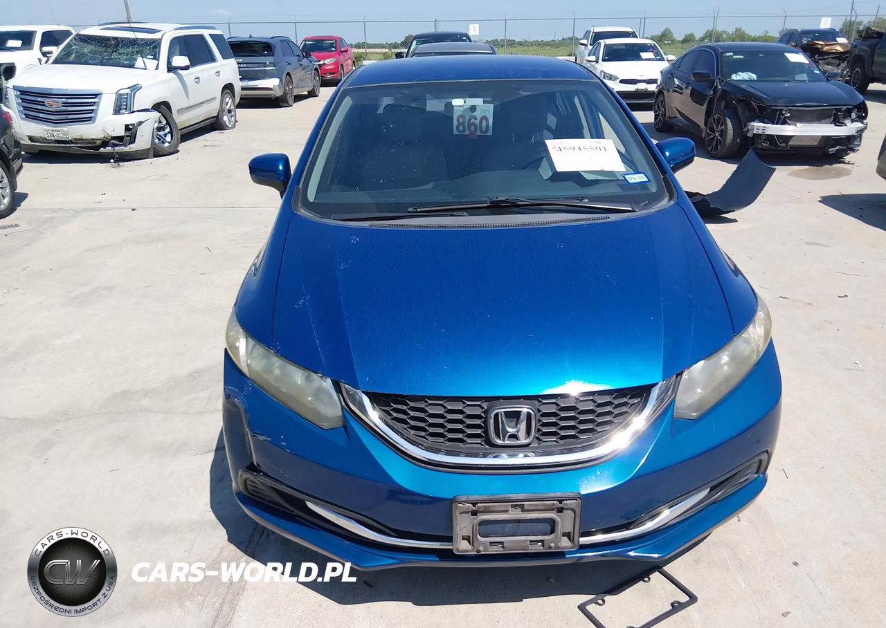 2014 Honda Civic Lx VIN:19XFB2F59EE062630 - 12