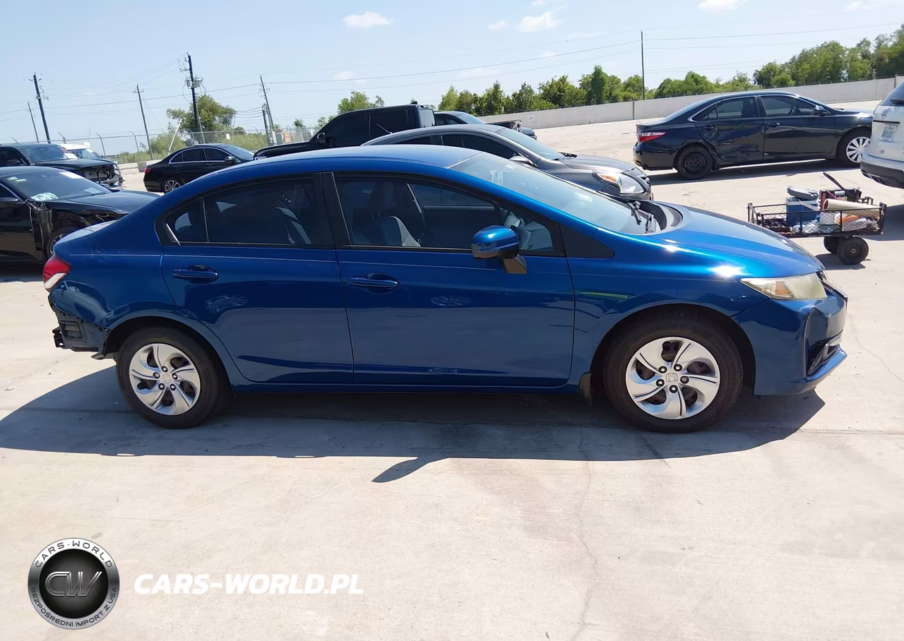 2014 Honda Civic Lx VIN:19XFB2F59EE062630 - 13