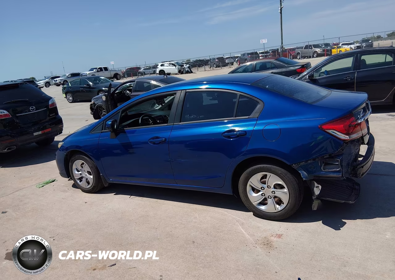 2014 Honda Civic Lx VIN:19XFB2F59EE062630 - 14