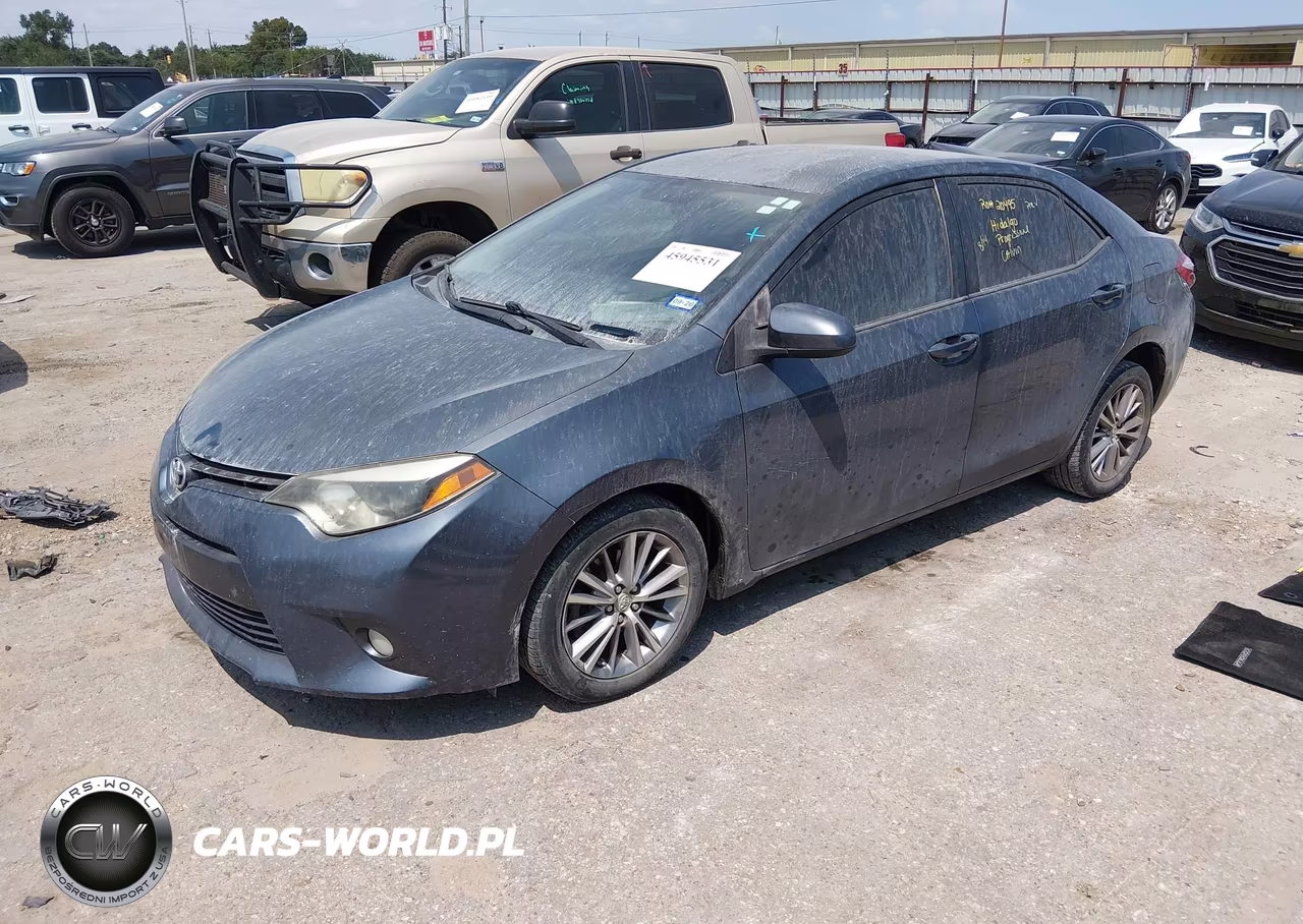 2015 Toyota Corolla Le Plus VIN:5YFBURHE8FP232751 - 2