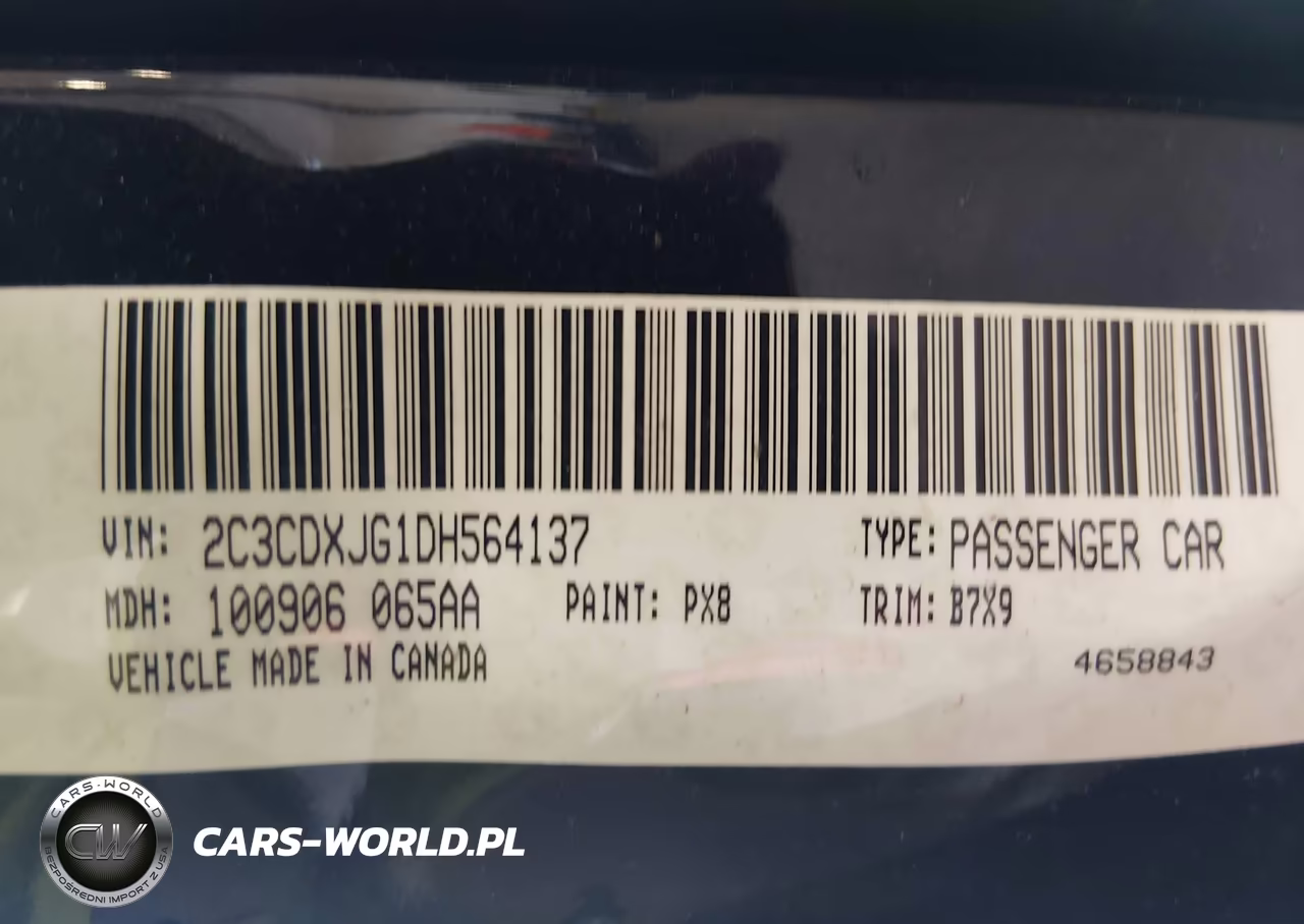 2013 Dodge Charger Sxt VIN:2C3CDXJG1DH564137 - 9