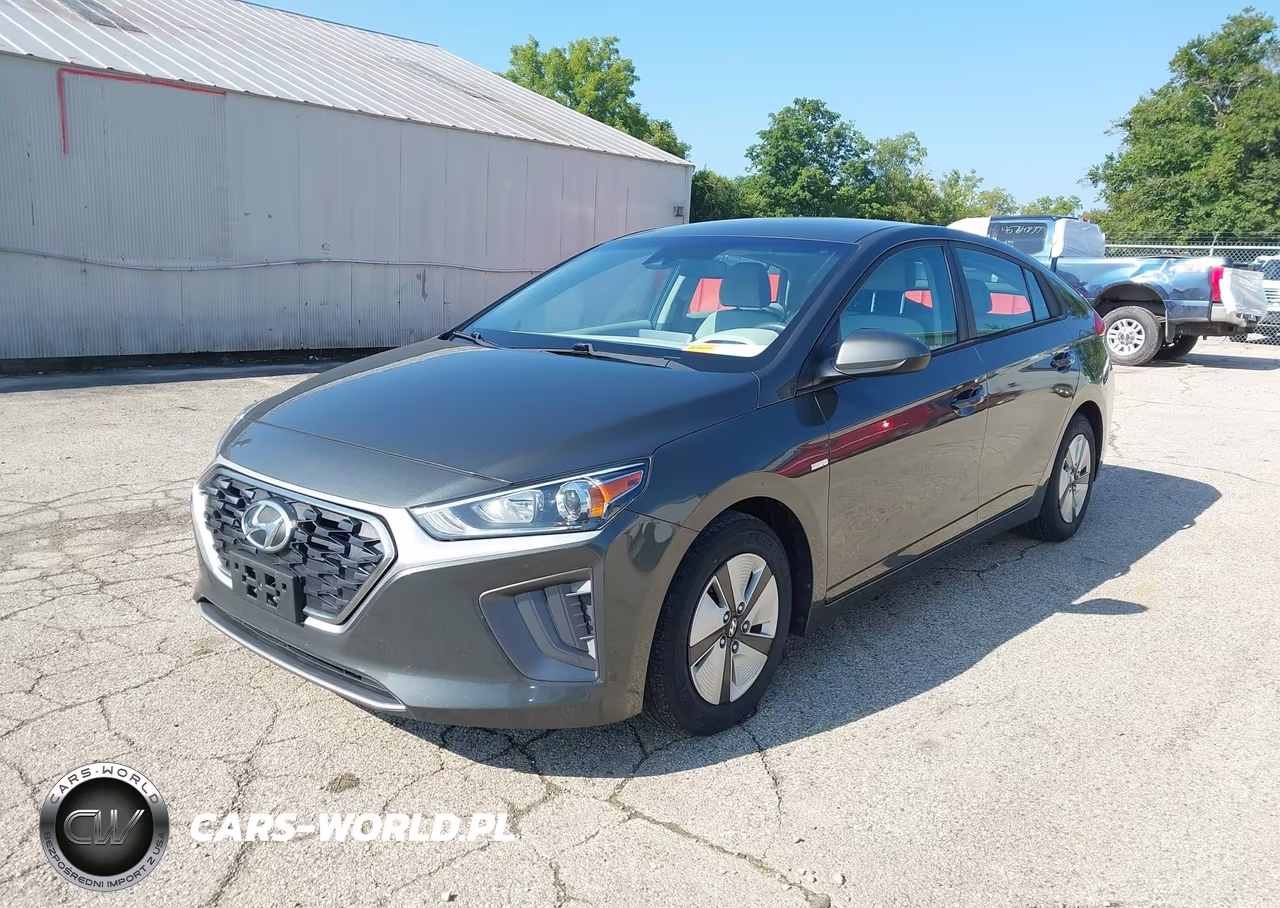 2020 Hyundai Ioniq Hybrid Blue VIN:KMHC65LC4LU220619 - 2