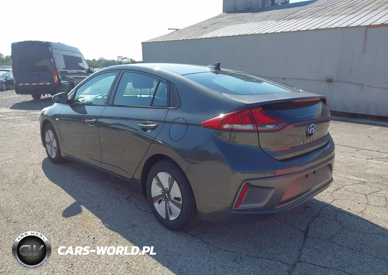 2020 Hyundai Ioniq Hybrid Blue VIN:KMHC65LC4LU220619 - 3