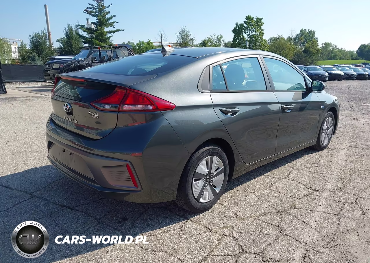 2020 Hyundai Ioniq Hybrid Blue VIN:KMHC65LC4LU220619 - 4