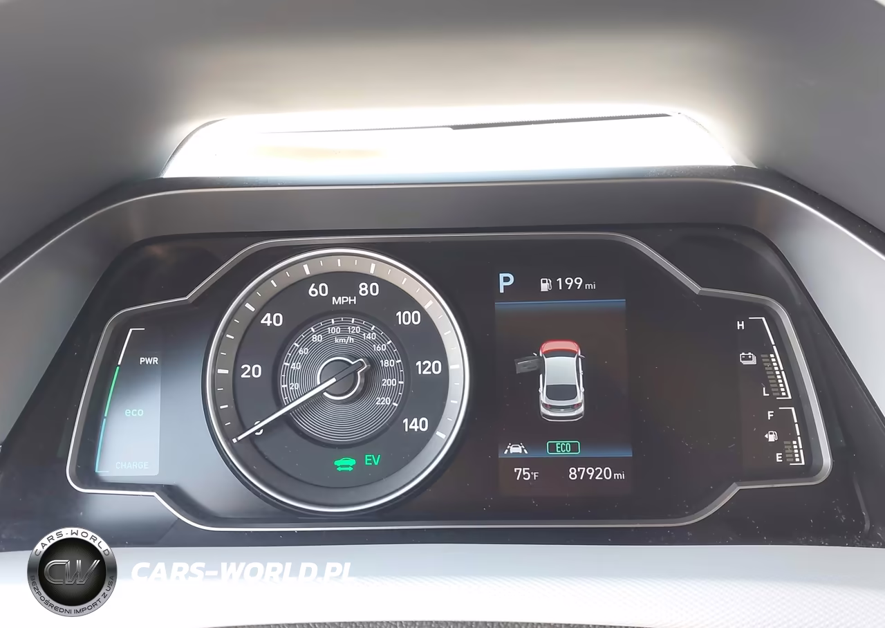 2020 Hyundai Ioniq Hybrid Blue VIN:KMHC65LC4LU220619 - 7