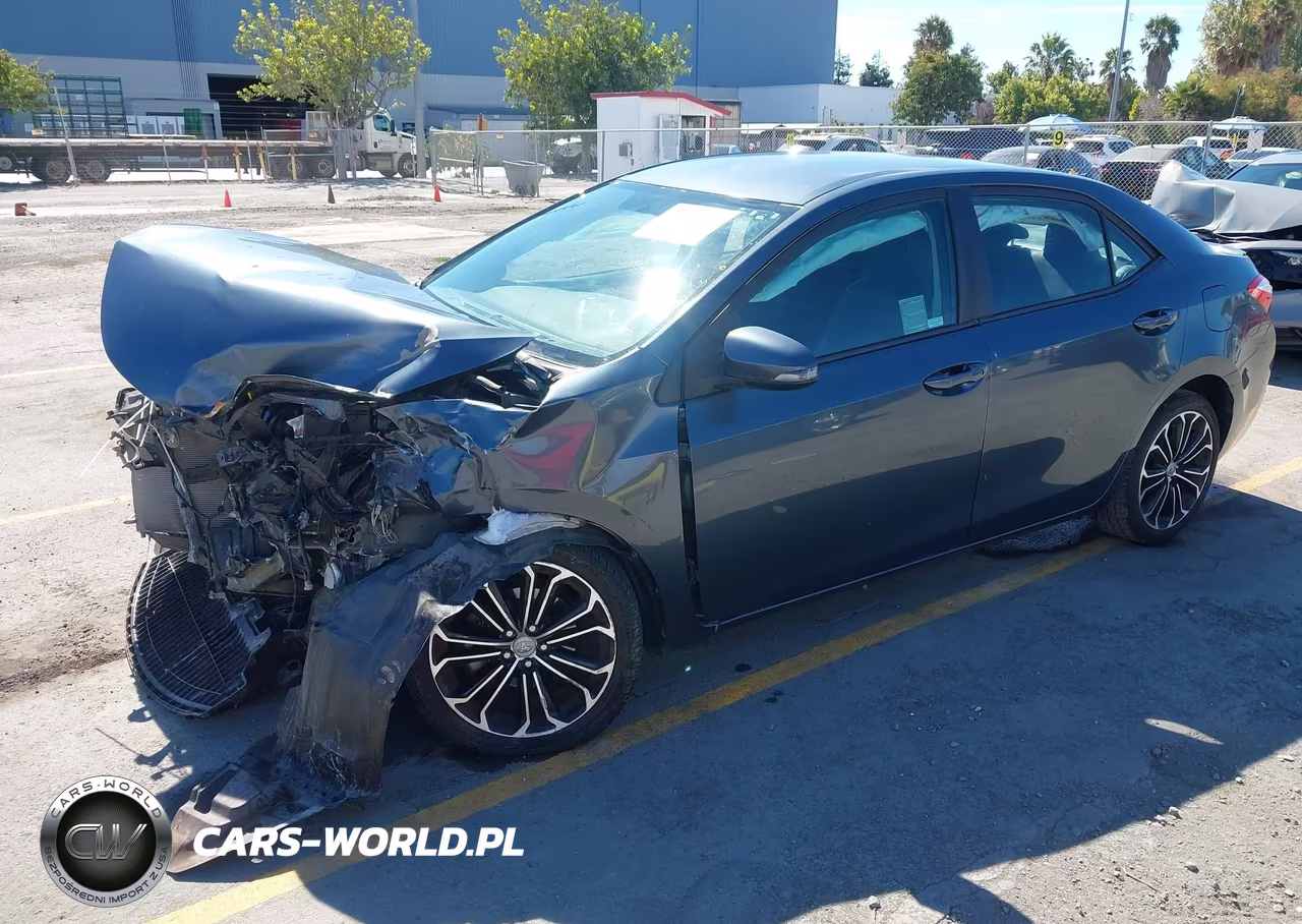 2015 Toyota Corolla S Plus VIN:2T1BURHE8FC286017 - 2