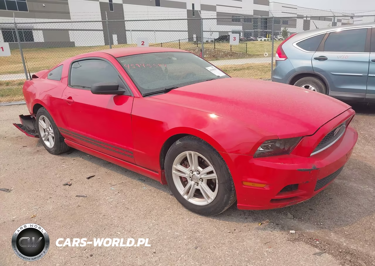 2013 Ford Mustang V6 VIN:1ZVBP8AM7D5281787 - 1