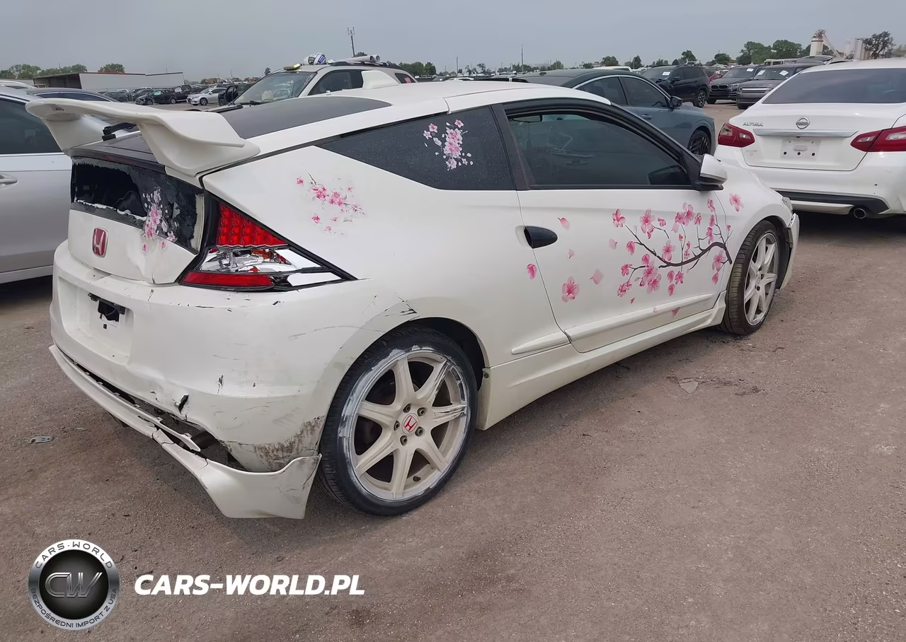 2011 Honda Cr-Z Ex VIN:JHMZF1D68BS002398 - 4