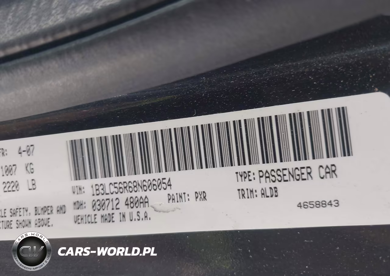 2008 Dodge Avenger Sxt VIN:1B3LC56R68N606054 - 9