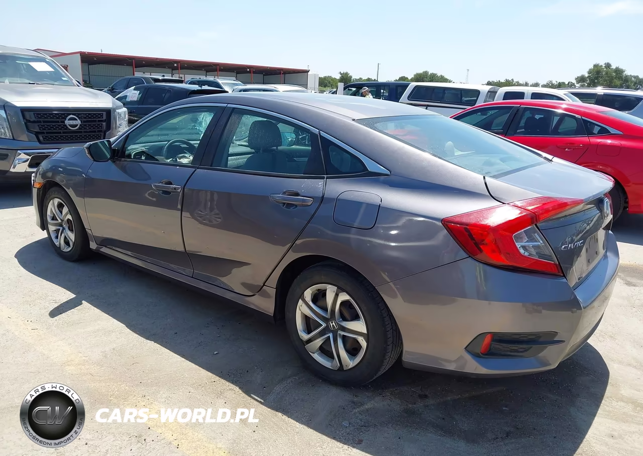 2017 Honda Civic Lx VIN:19XFC2F55HE015094 - 3