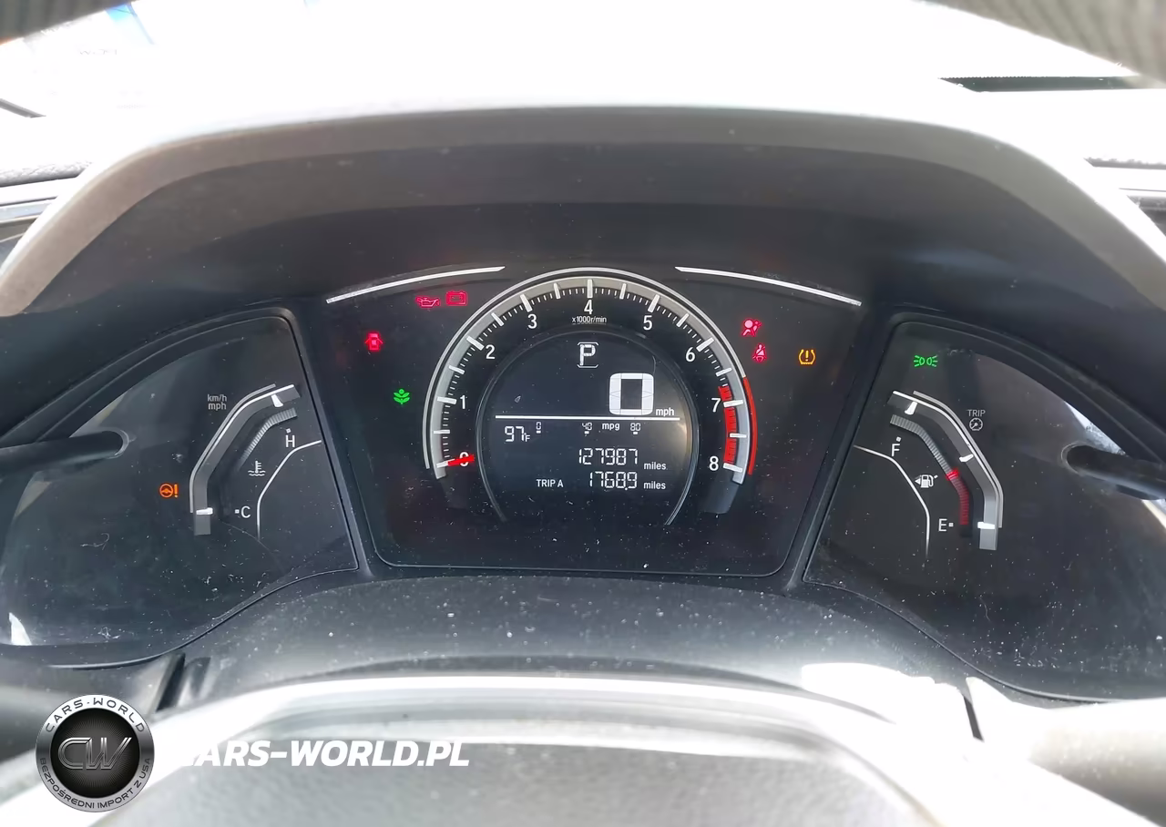 2017 Honda Civic Lx VIN:19XFC2F55HE015094 - 7