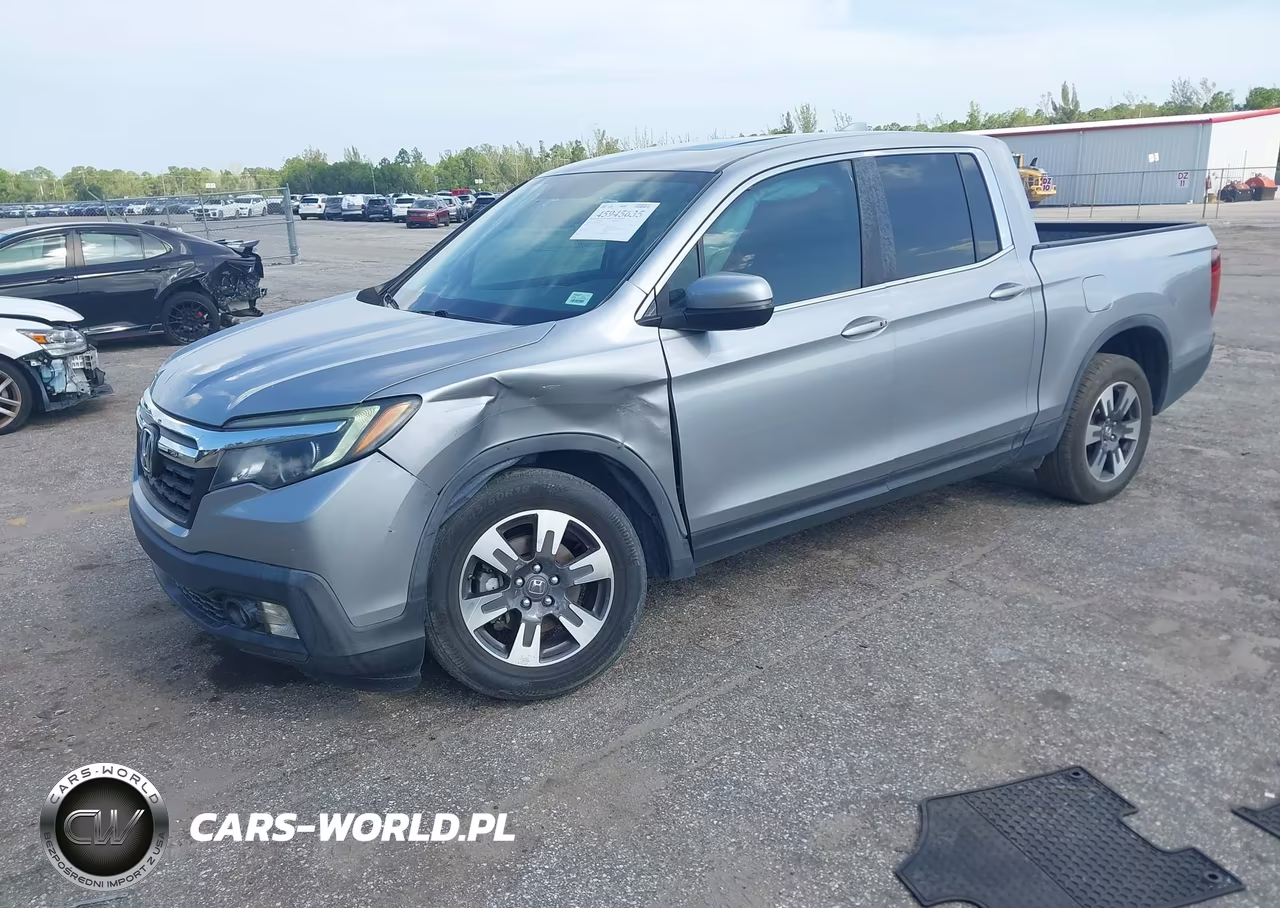 2019 Honda Ridgeline Rtl-T VIN:5FPYK3F67KB000874 - 2