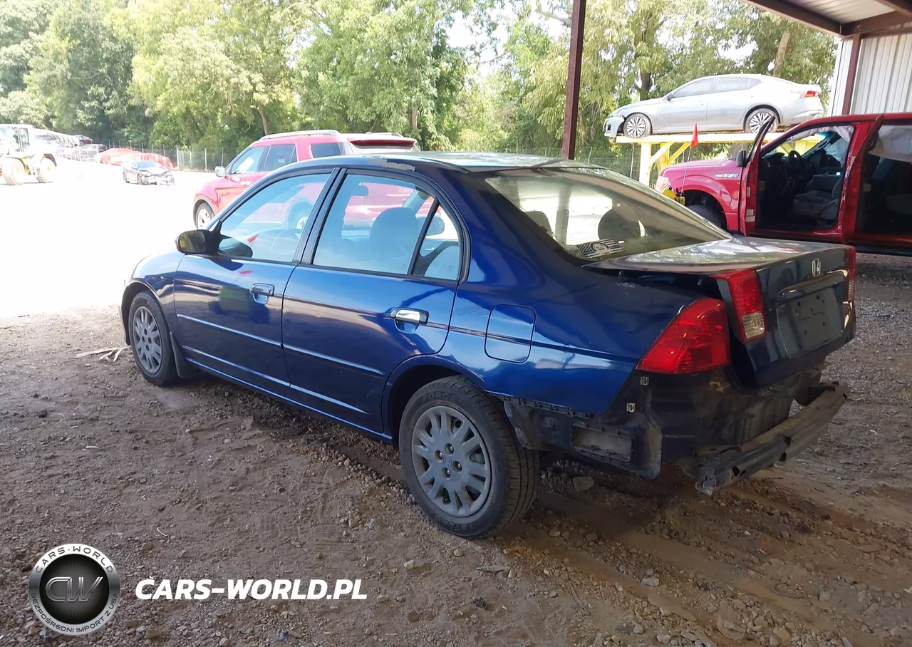 2004 Honda Civic Lx VIN:2HGES16504H534255 - 3