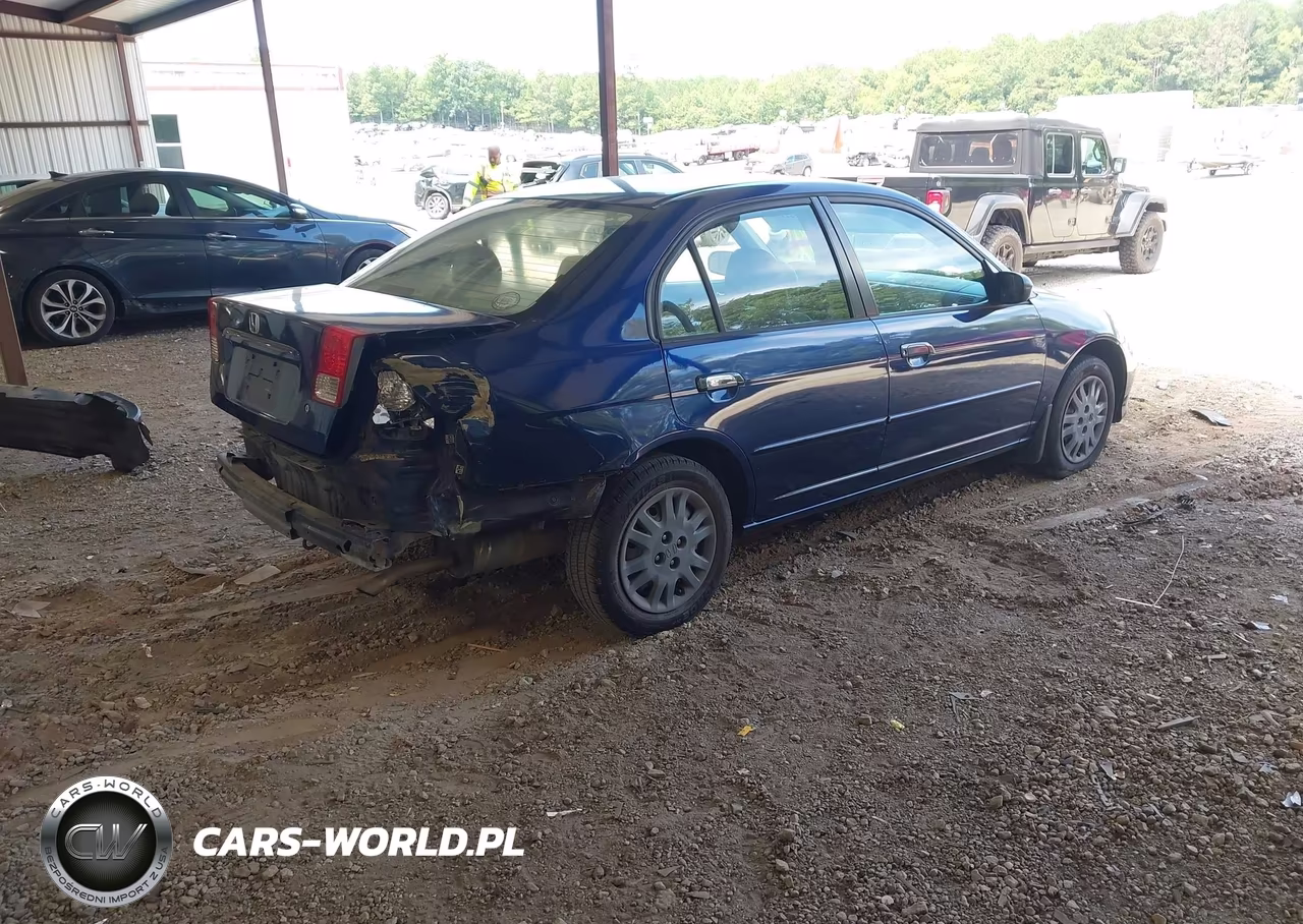 2004 Honda Civic Lx VIN:2HGES16504H534255 - 4