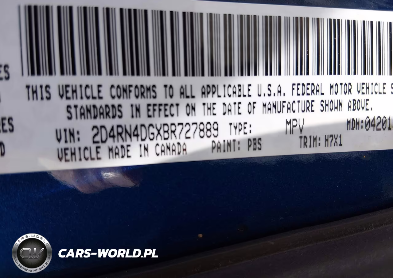 2011 Dodge Grand Caravan Express VIN:2D4RN4DGXBR727889 - 9