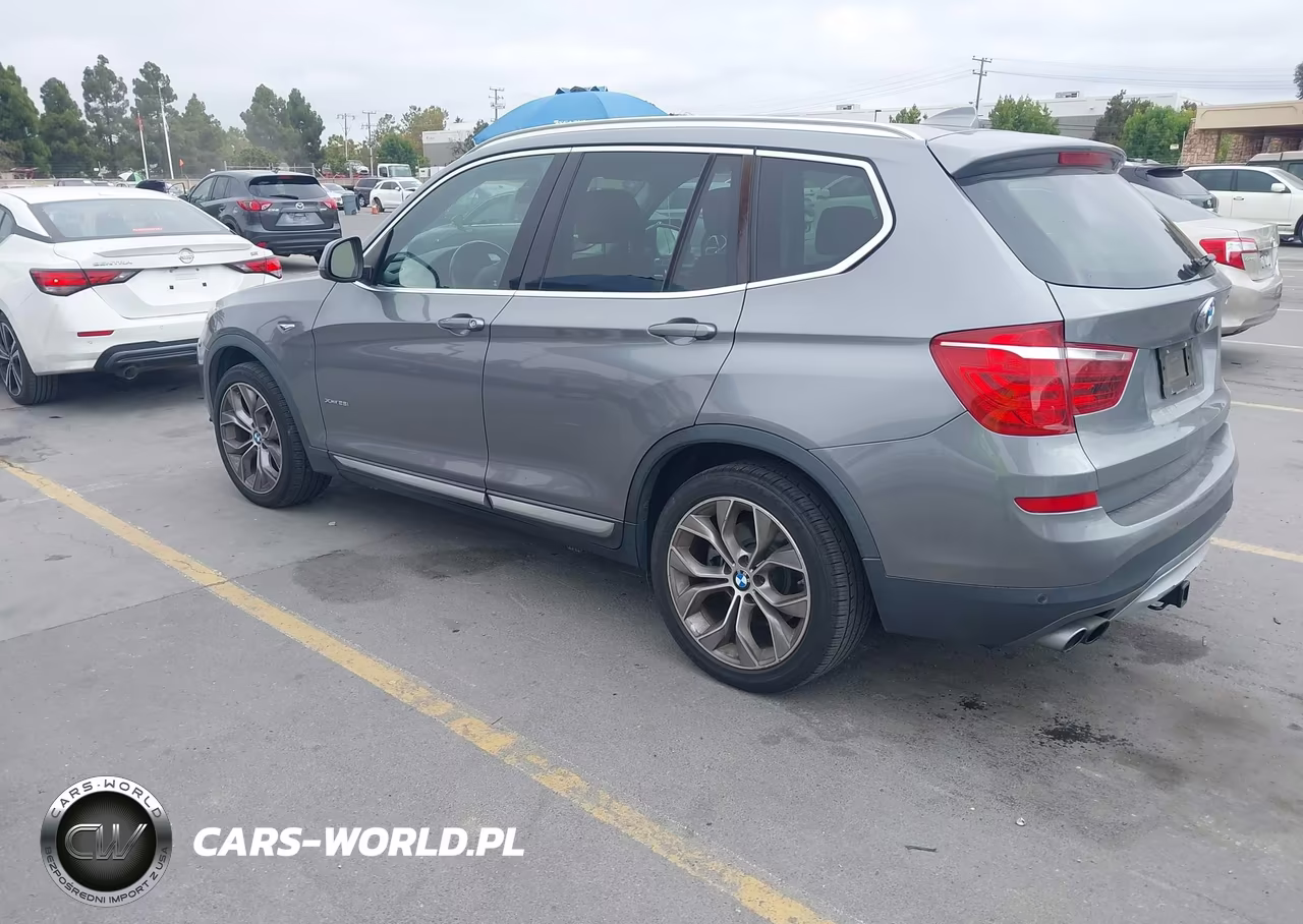 2016 BMW X3 xDrive28I VIN:5UXWX9C58G0D93761 - 3