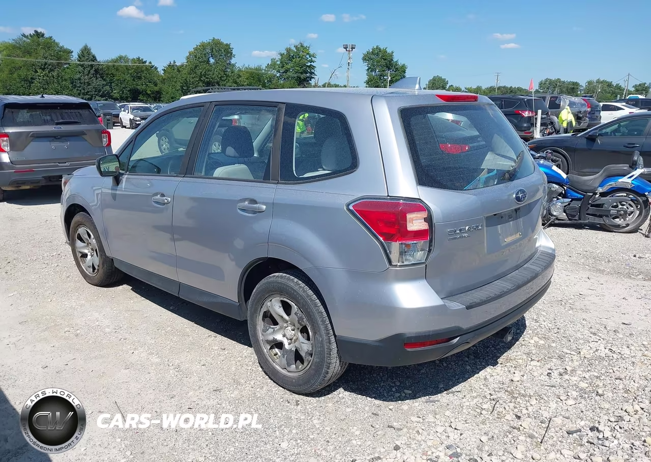 2017 Subaru Forester 2.5I VIN:JF2SJAAC7HG538834 - 3