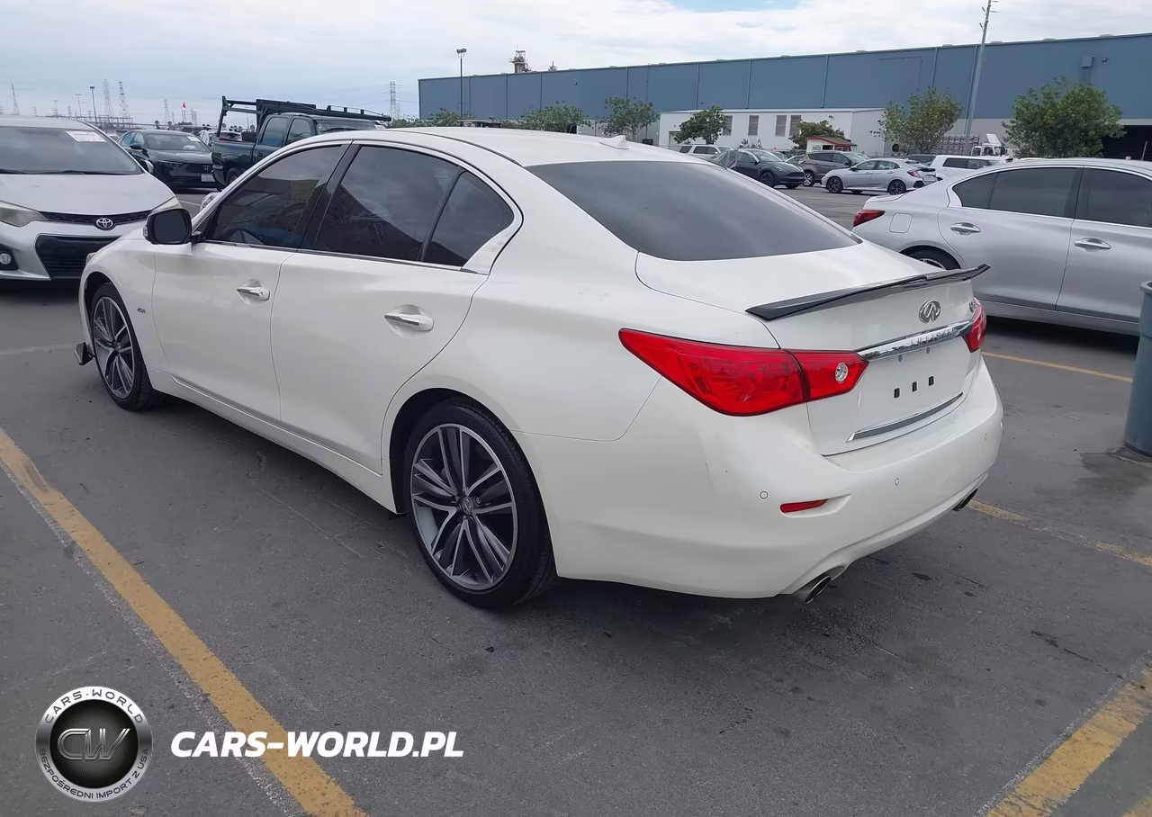2017 Infiniti Q50 2.0T Sport VIN:JN1CV7AP0HM640106 - 3