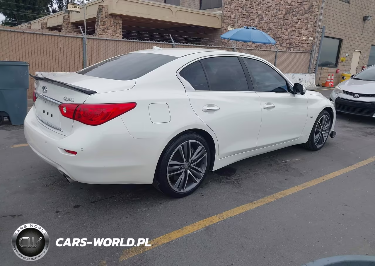 2017 Infiniti Q50 2.0T Sport VIN:JN1CV7AP0HM640106 - 4