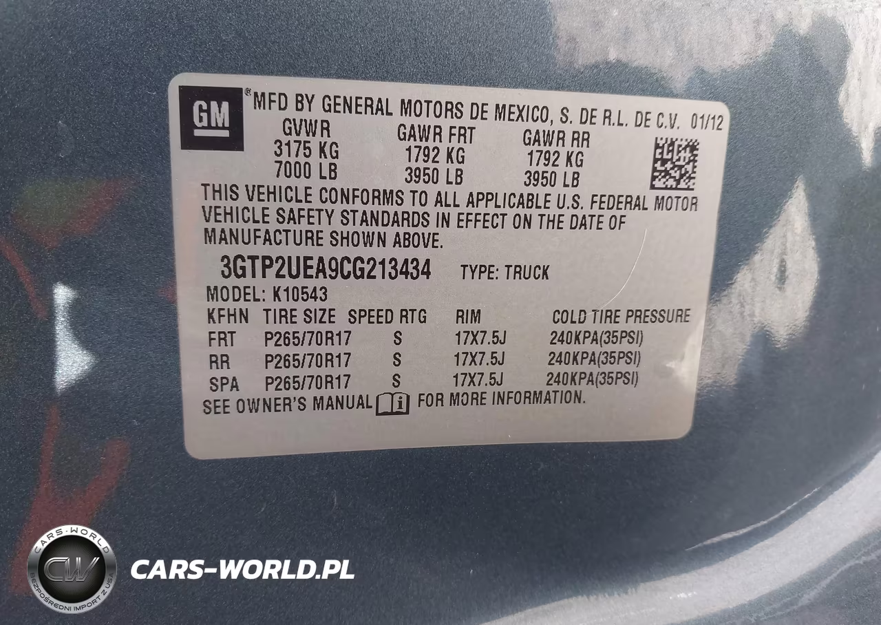 2012 GMC Sierra 1500 Sl VIN:3GTP2UEA9CG213434 - 9
