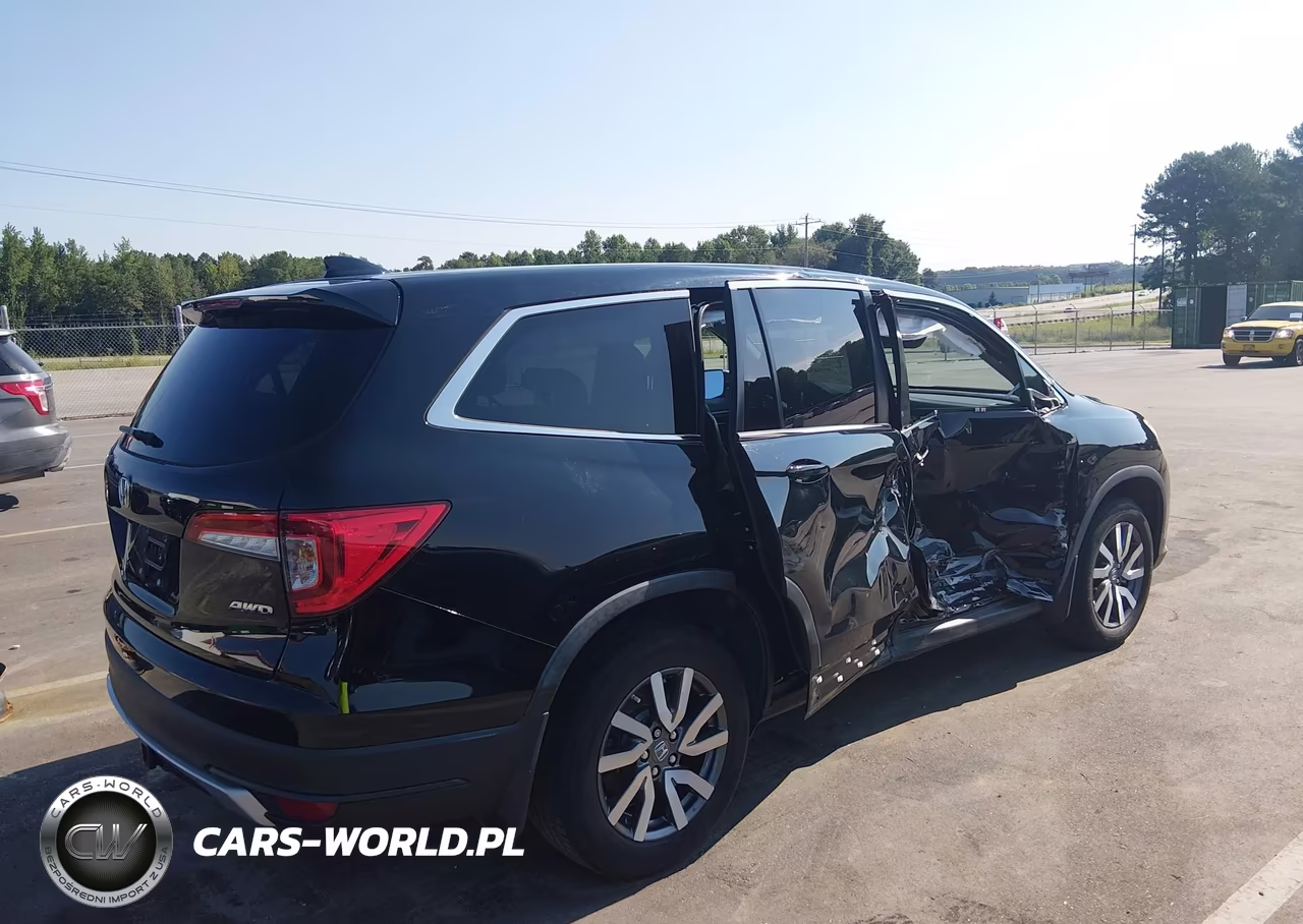 2019 Honda Pilot Ex-L VIN:5FNYF6H58KB014169 - 4