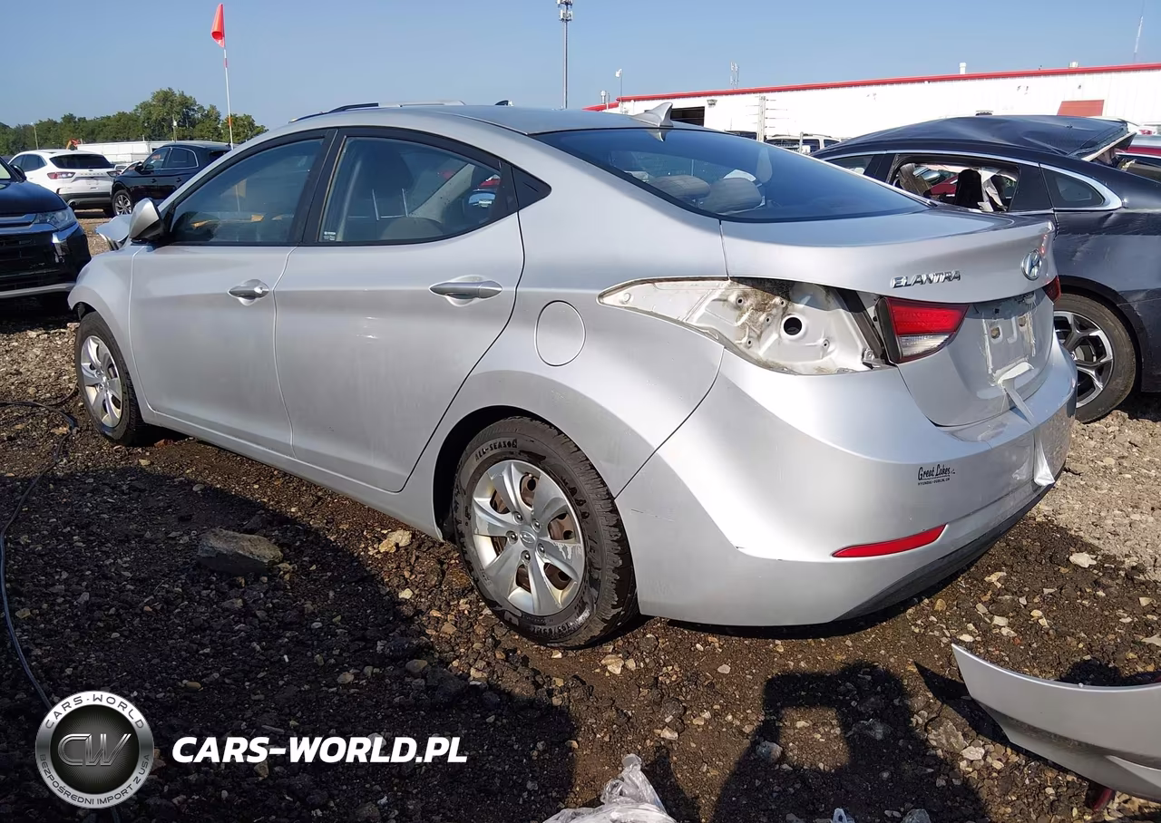 2016 Hyundai Elantra Se VIN:KMHDH4AE9GU501494 - 3