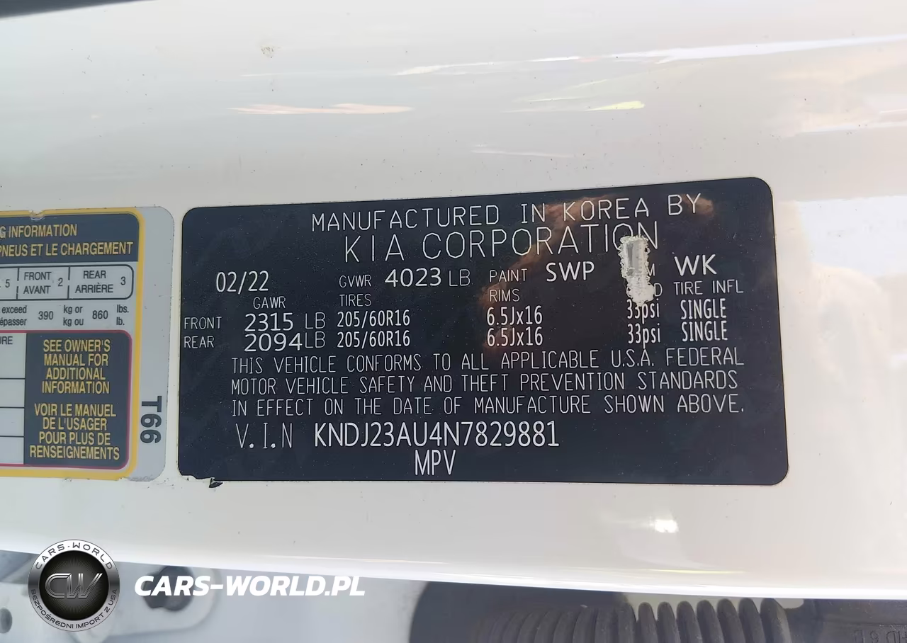 2022 Kia Soul Lx VIN:KNDJ23AU4N7829881 - 9