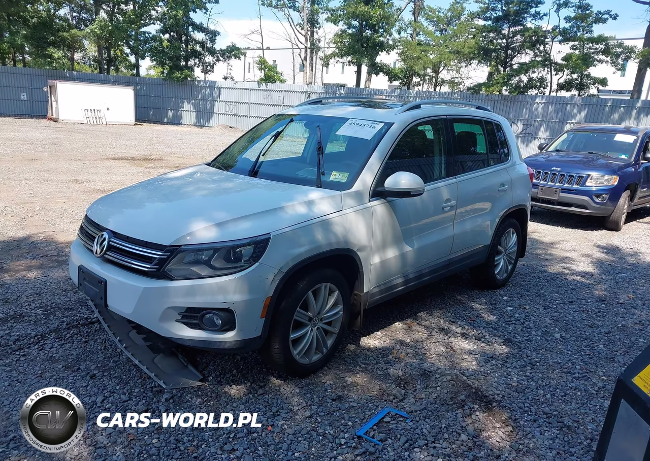 2016 Volkswagen Tiguan Se VIN:WVGAV7AX8GW564363 - 2