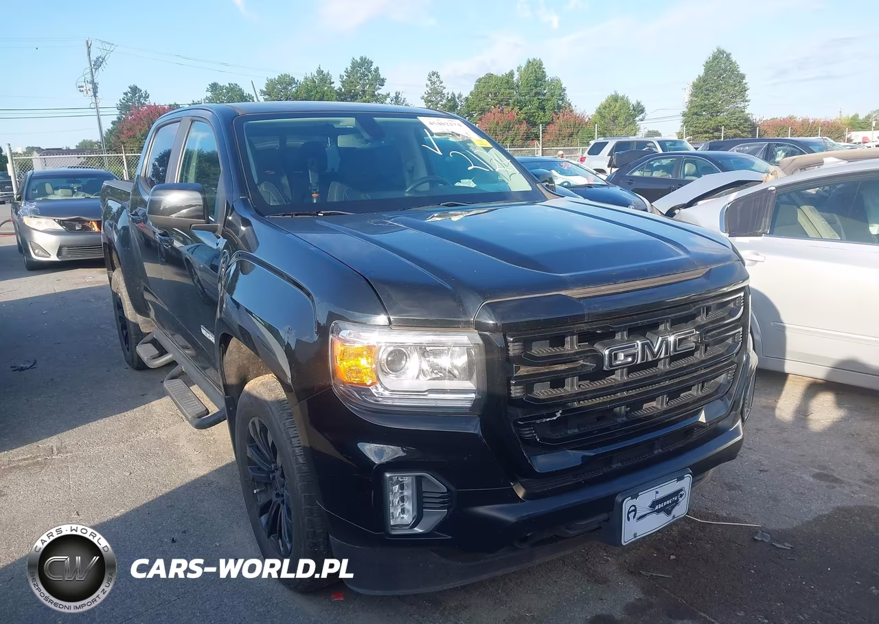 2022 GMC Canyon 2Wd Short Box Elevation