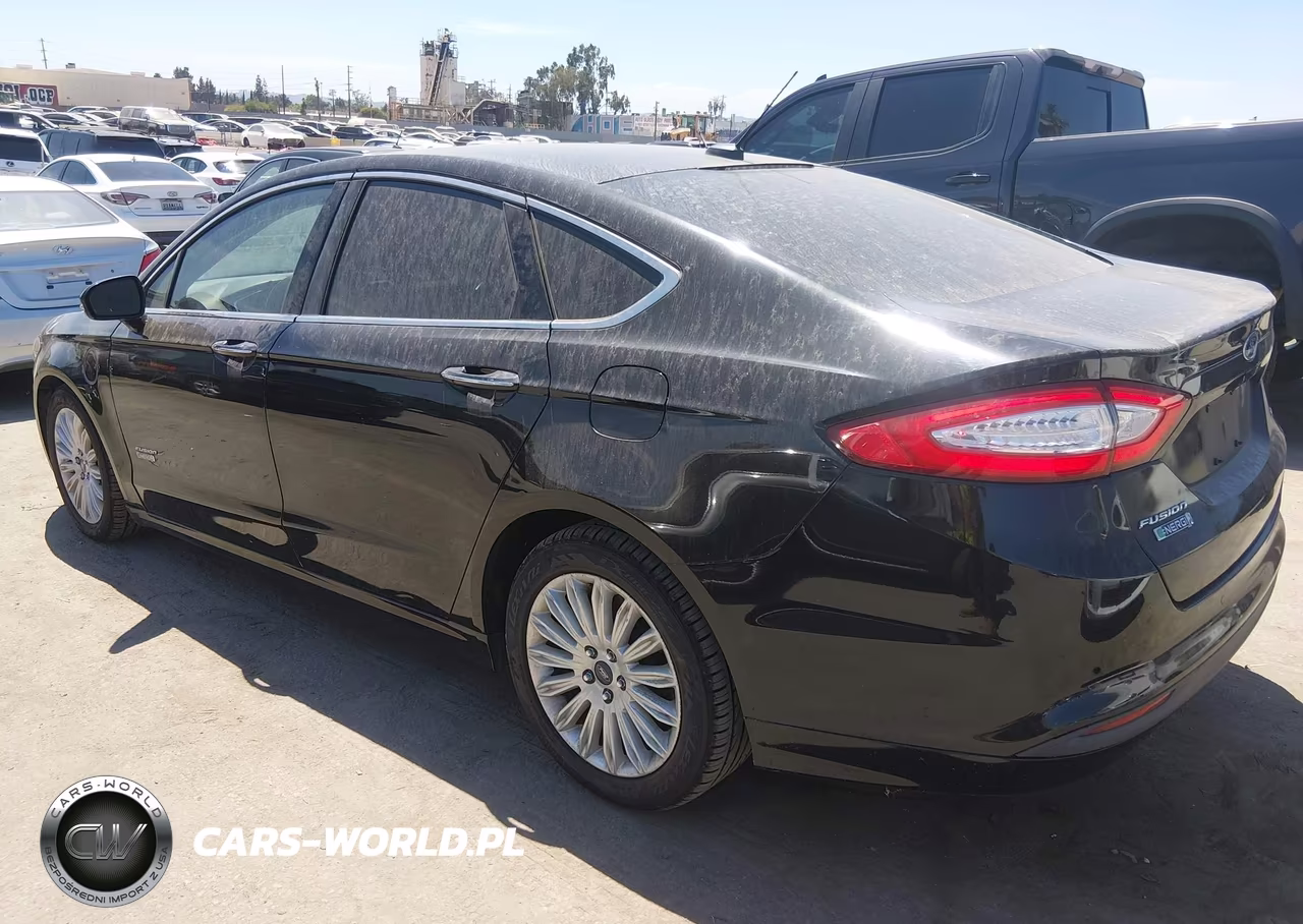 2016 Ford Fusion Energi Se Luxury VIN:3FA6P0PU5GR320946 - 3