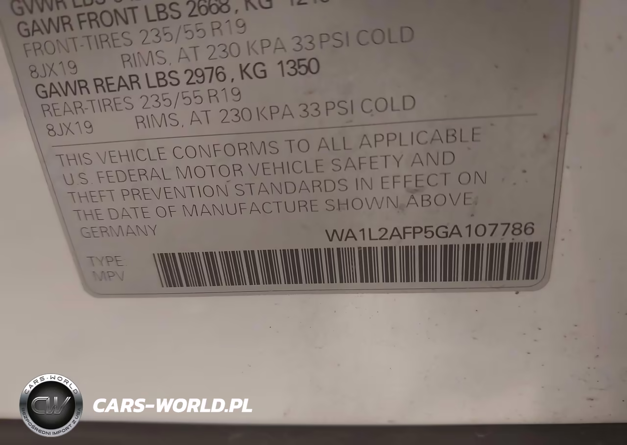 2016 Audi Q5 2.0T Premium VIN:WA1L2AFP5GA107786 - 9