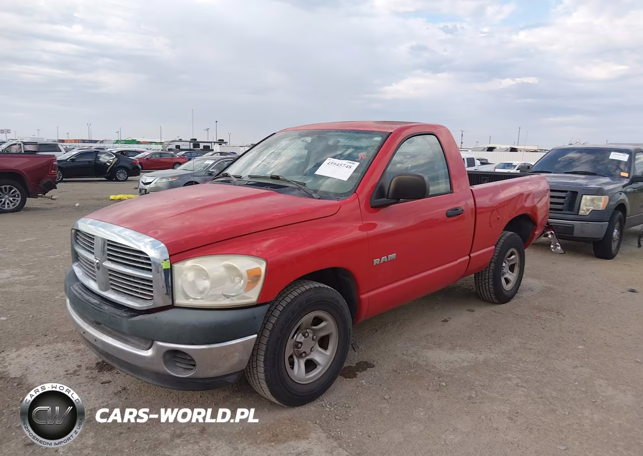 2008 Dodge Ram 1500 St-Sxt VIN:1D7HA16K38J198499 - 2
