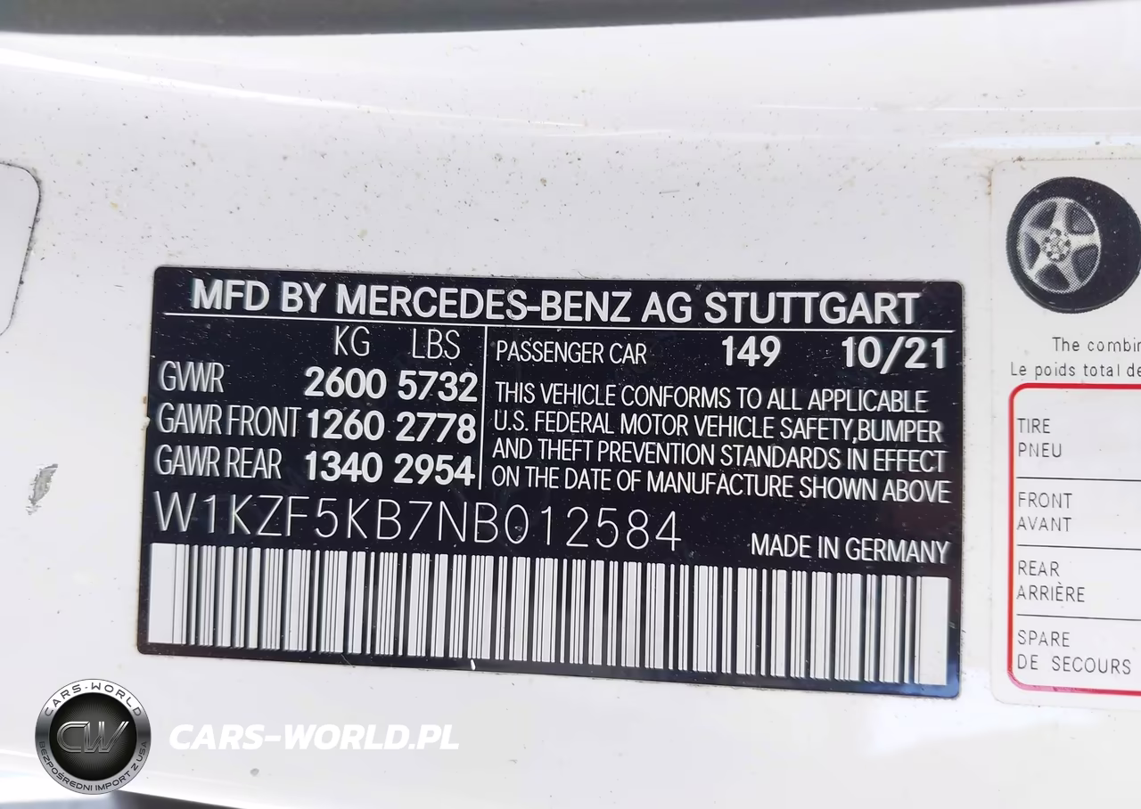 2022 Mercedes-Benz E 450 4Matic VIN:W1KZF5KB7NB012584 - 9