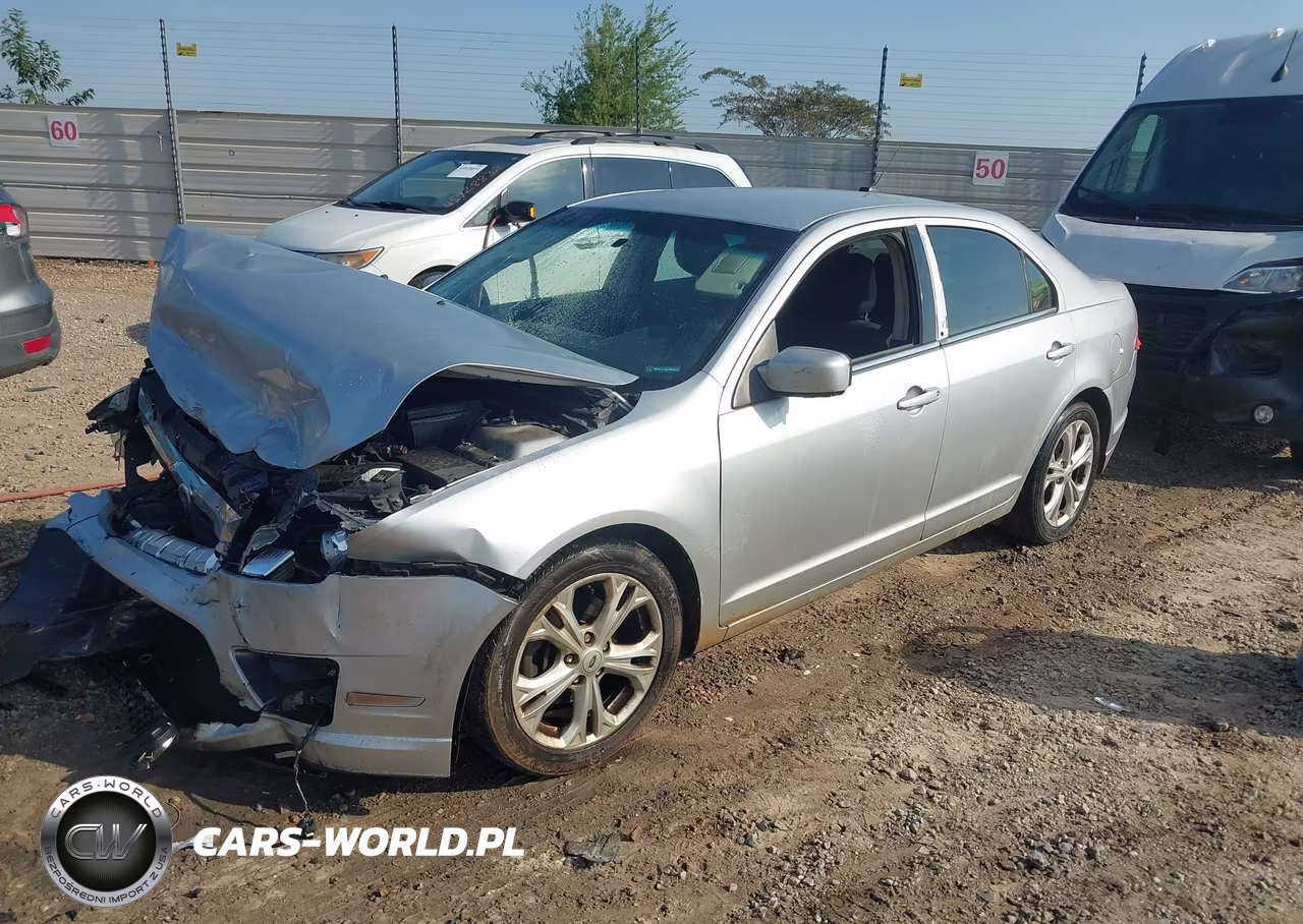 2012 Ford Fusion Se VIN:3FAHP0HA6CR345880 - 2