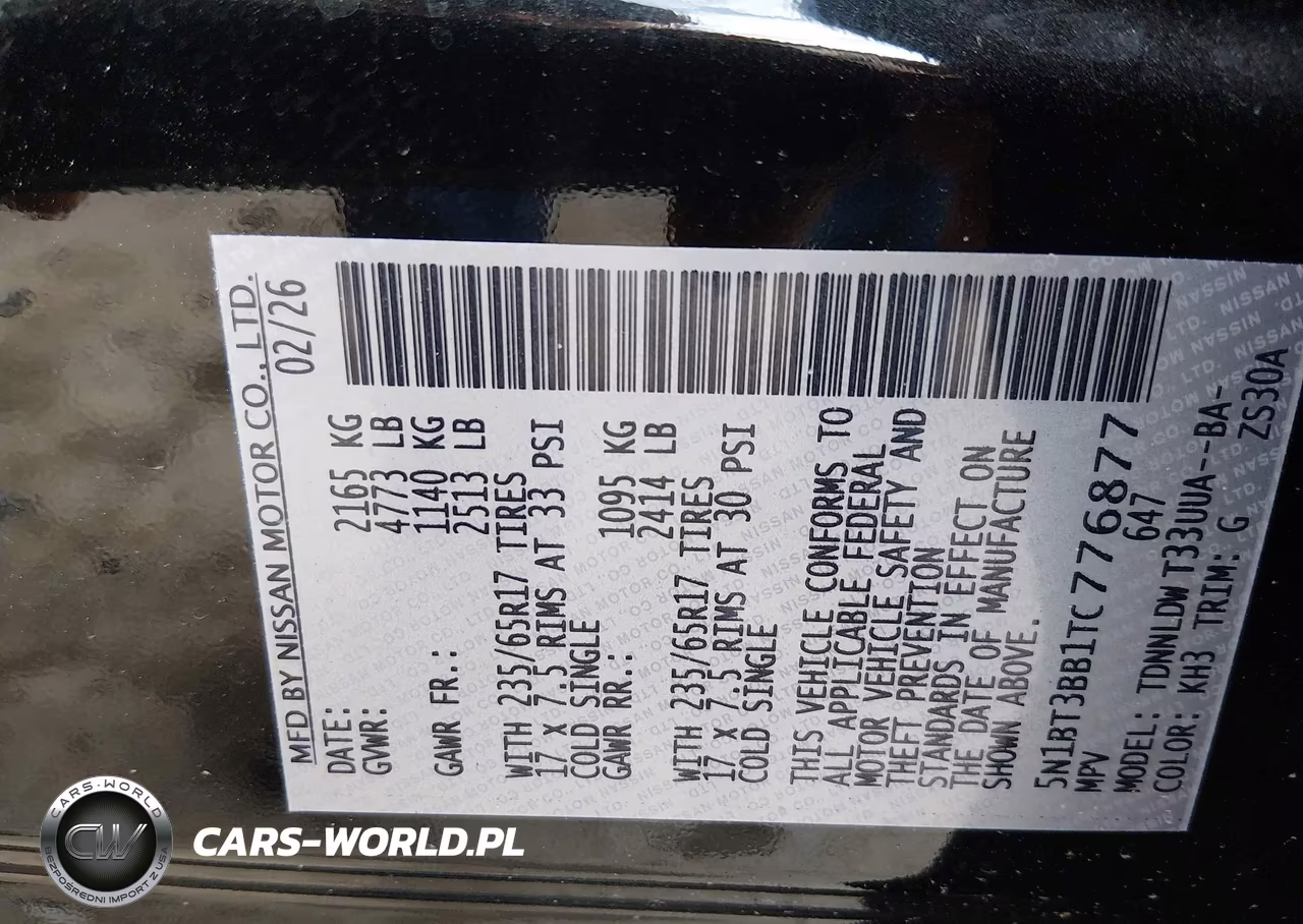 2026 Nissan Rogue Rock Creek VIN:5N1BT3BB1TC776877 - 9