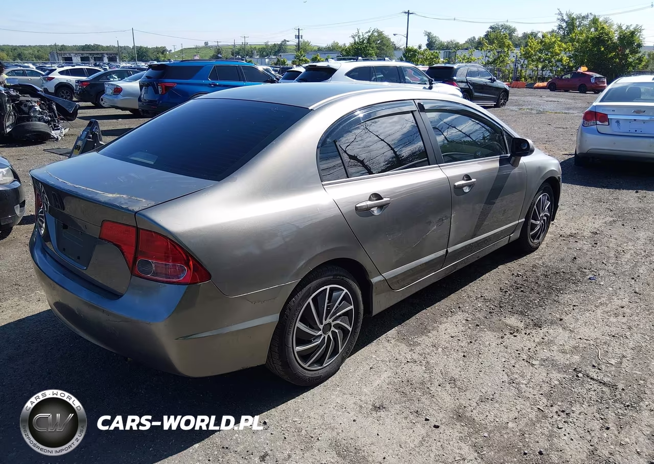 2007 Honda Civic Lx VIN:1HGFA16517L090513 - 4