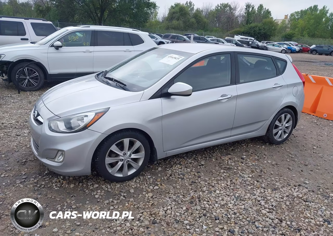 2012 Hyundai Accent Se VIN:KMHCU5AE9CU029708 - 2