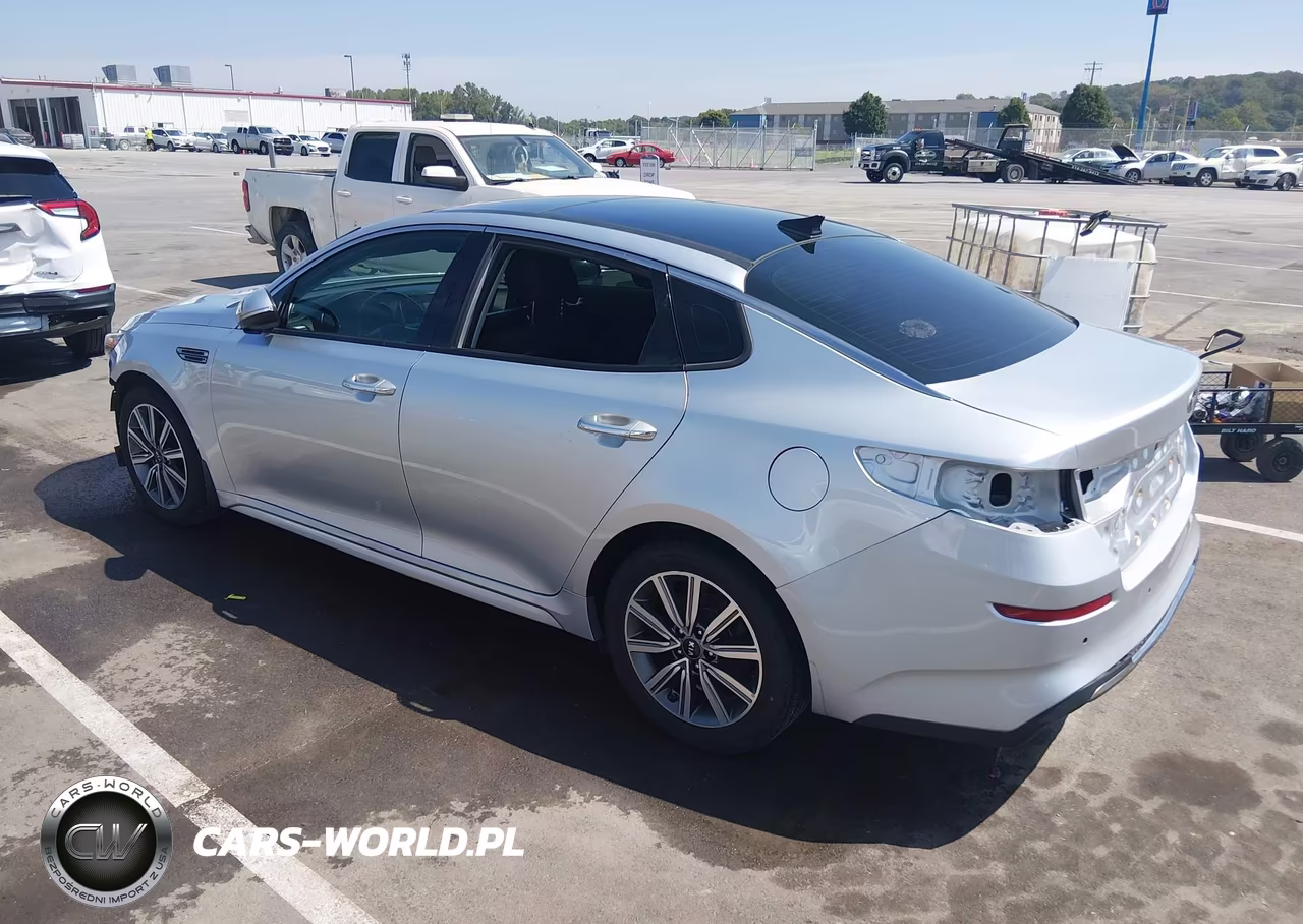 2019 Kia Optima Lx VIN:5XXGT4L34KG296113 - 3