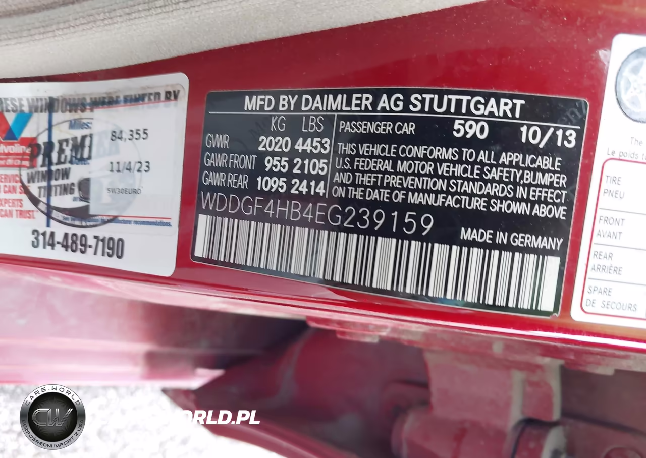 2014 Mercedes-Benz C 250 Sport VIN:WDDGF4HB4EG239159 - 9