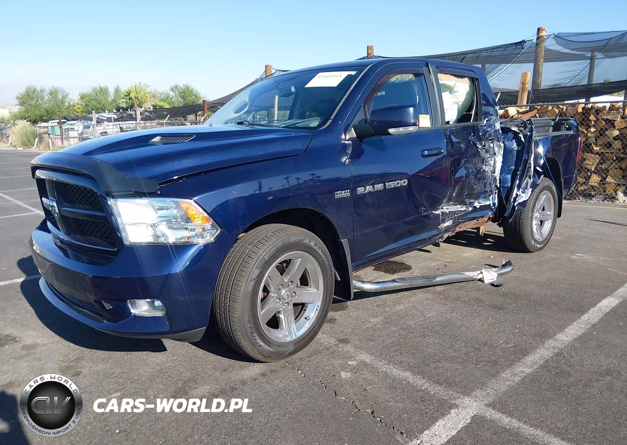 2012 Ram 1500 Sport VIN:1C6RD7MT9CS178921 - 2