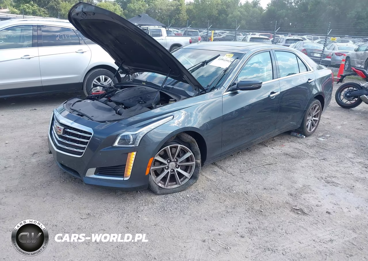 2017 Cadillac Cts Luxury VIN:1G6AX5SS1H0161743 - 2