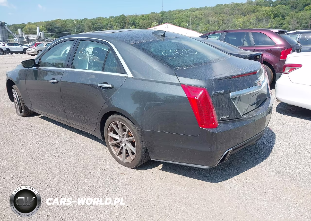 2017 Cadillac Cts Luxury VIN:1G6AX5SS1H0161743 - 3
