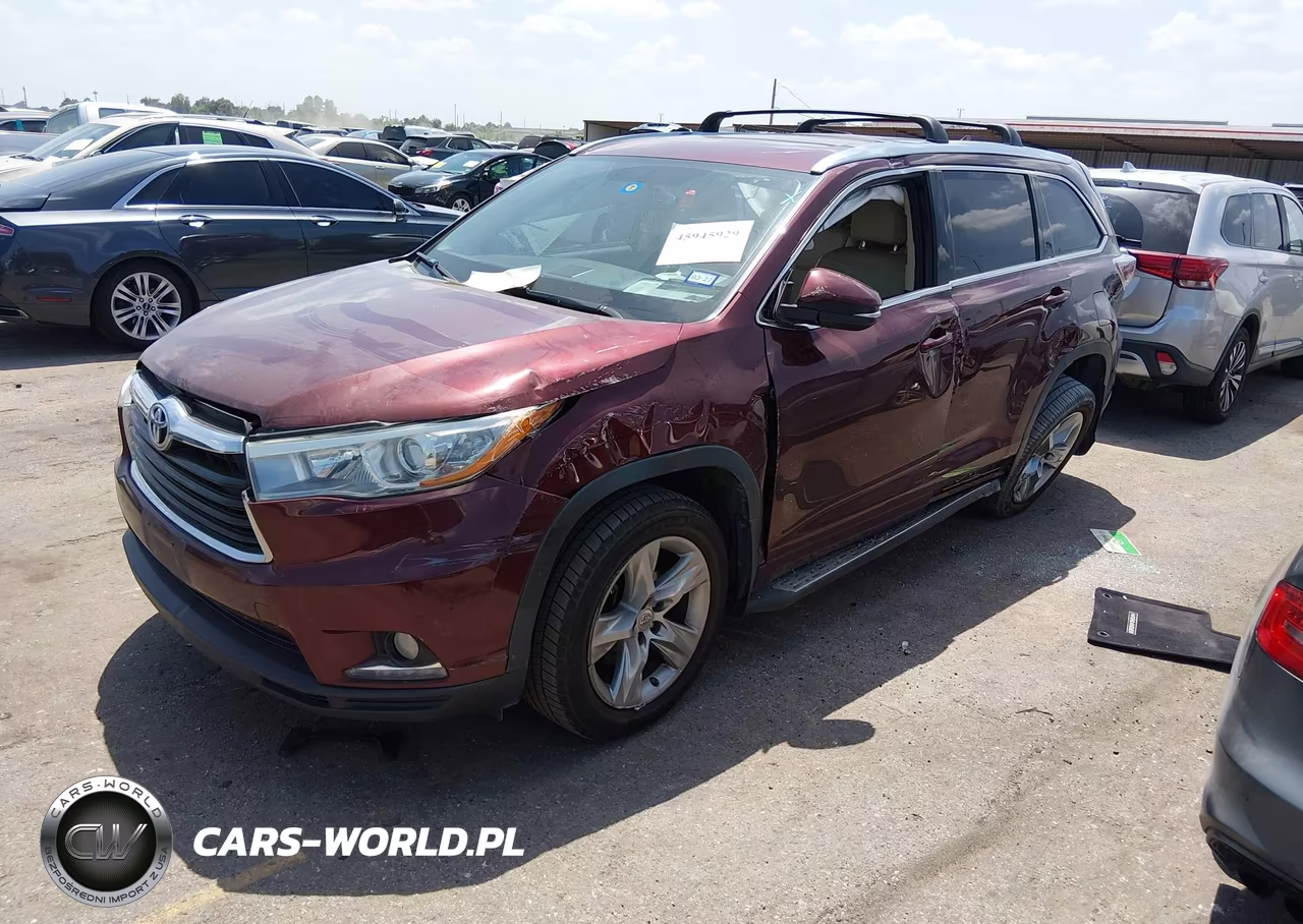 2015 Toyota Highlander Limited V6 VIN:5TDYKRFH5FS097085 - 2