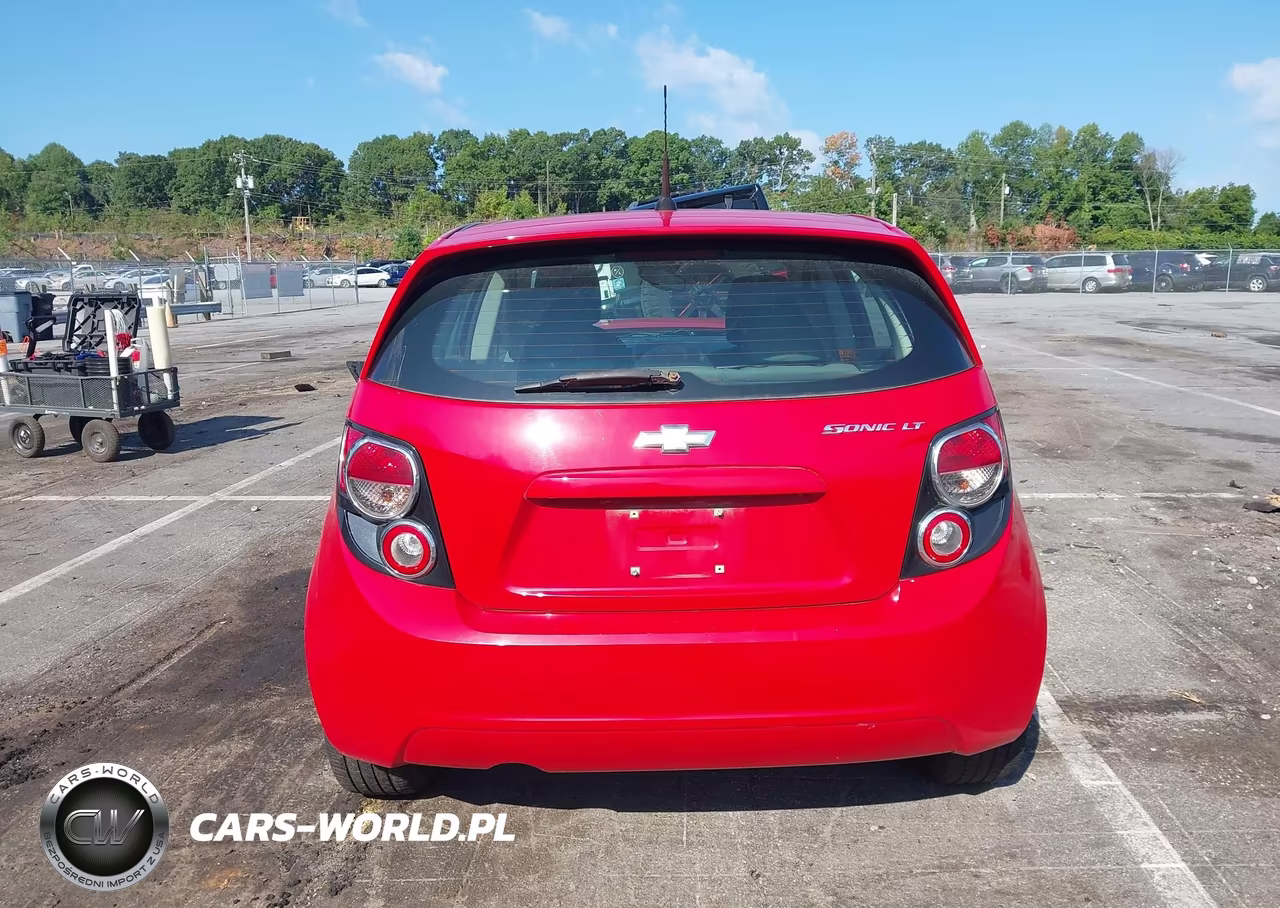 2013 Chevrolet Sonic Lt Auto VIN:1G1JC6SH9D4101725 - 15